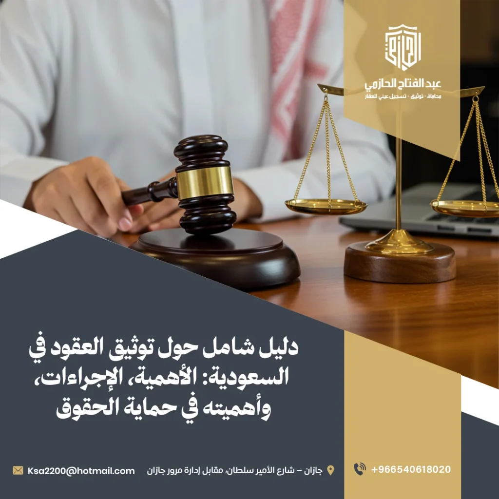 توثيق العقود