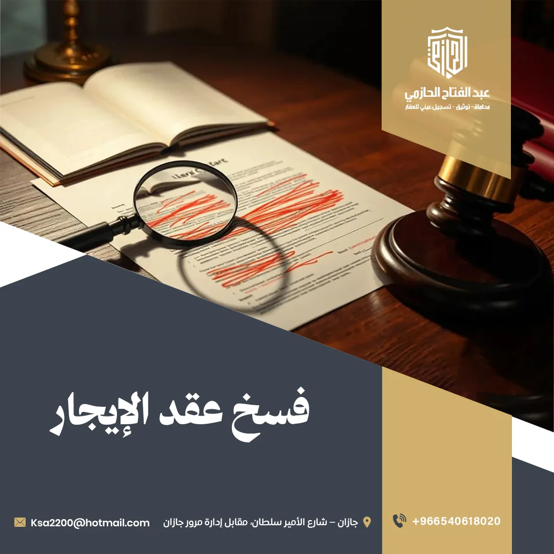 فسخ عقد الإيجار