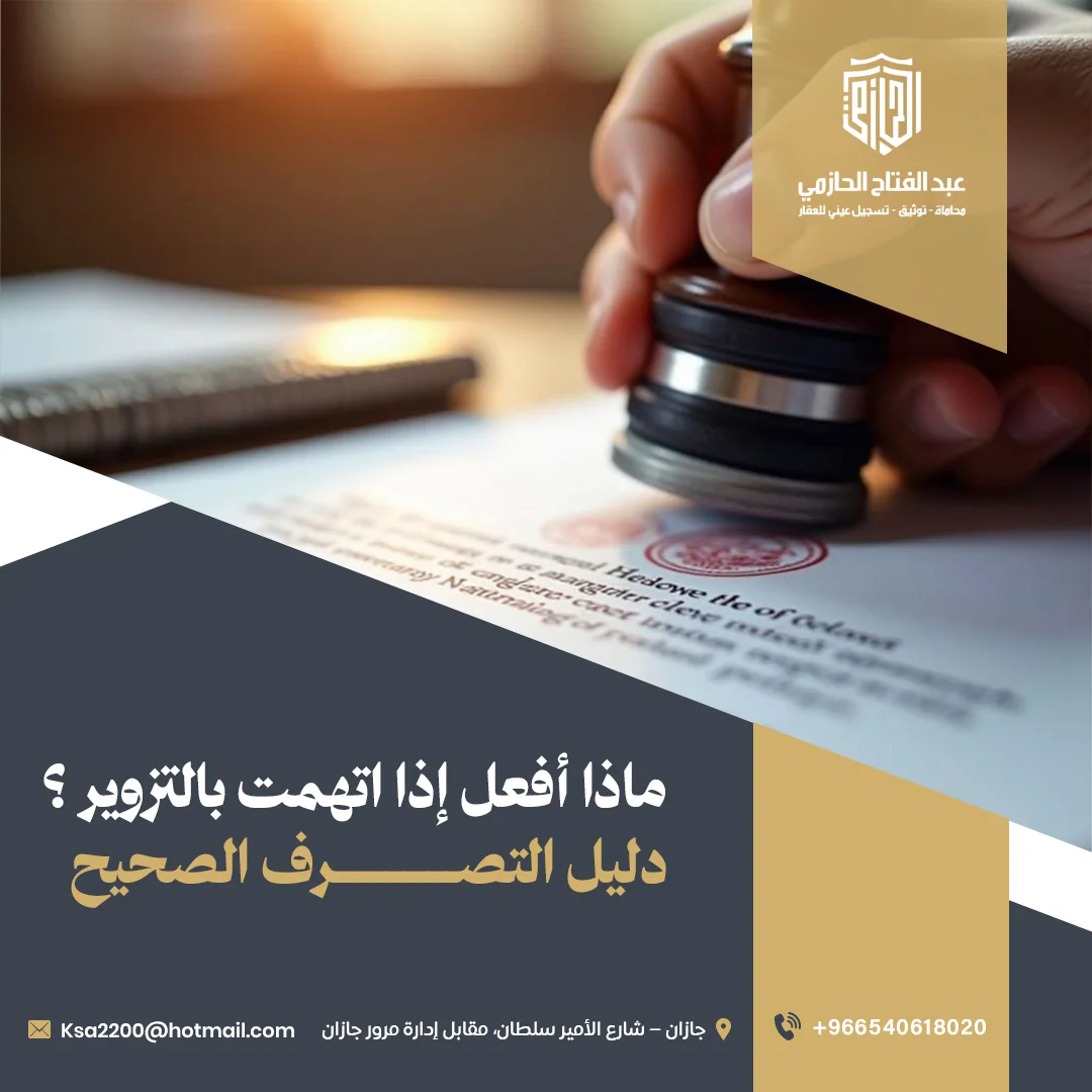 ماذا أفعل إذا اتهمت بالتزوير؟ دليل التصرف الصحيح
