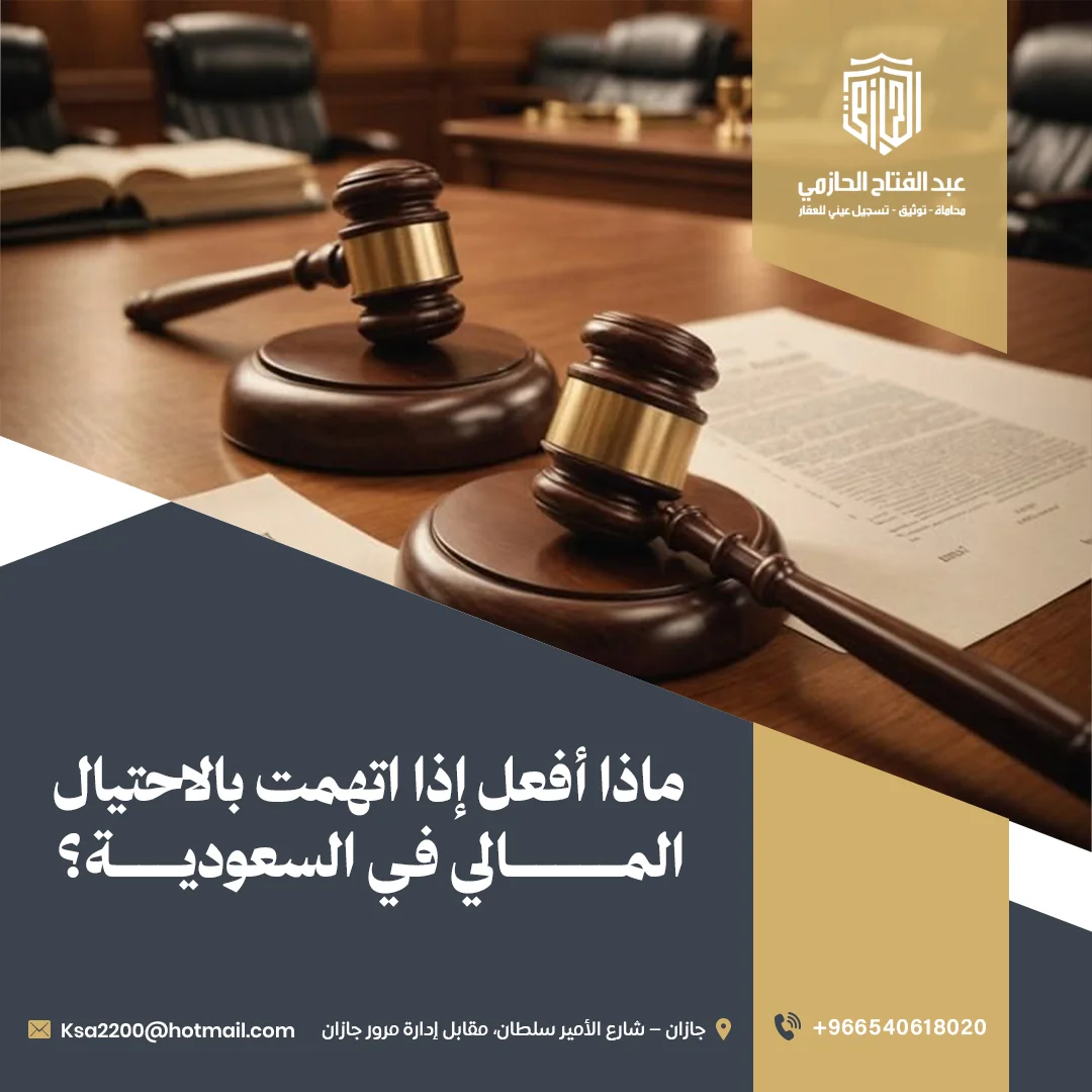 ماذا أفعل إذا اتُّهمت بالاحتيال المالي في السعودية؟