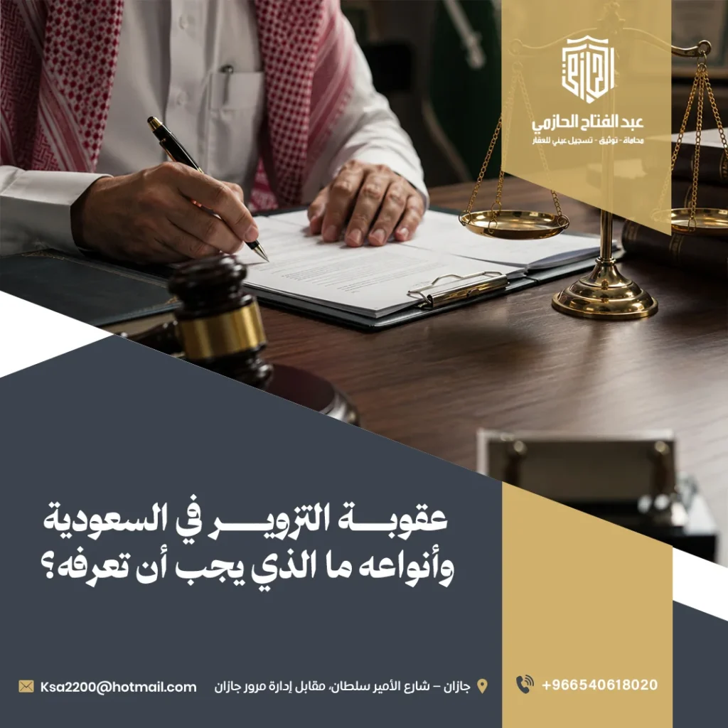 عقوبة التزوير