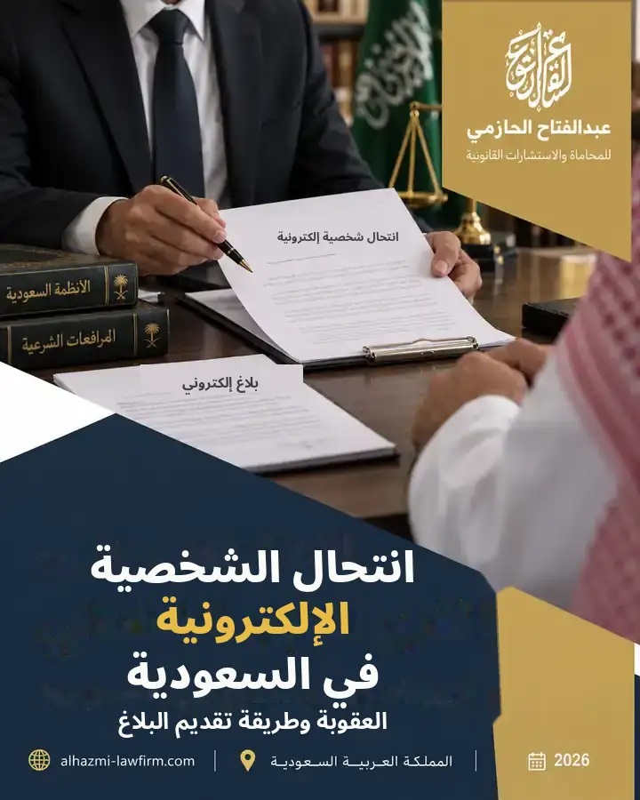 انتحال الشخصية الإلكترونية في السعودية: العقوبة وطريقة تقديم البلاغ 2026