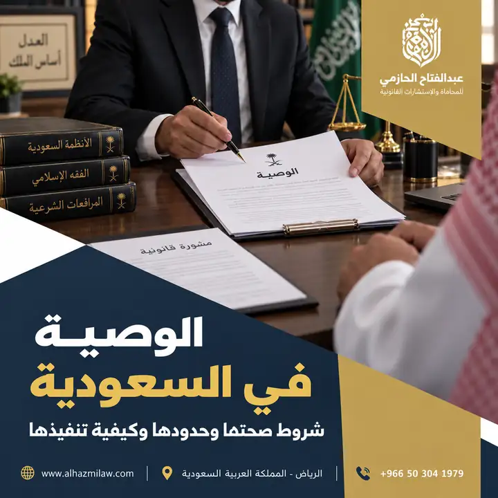 الوصية في السعودية: شروط صحتها وحدودها وكيفية تنفيذها 2026